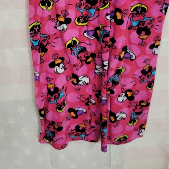 Disney PJ Fuzzy Pants XL Pink Minnie Mouse - Picture 6 of 6